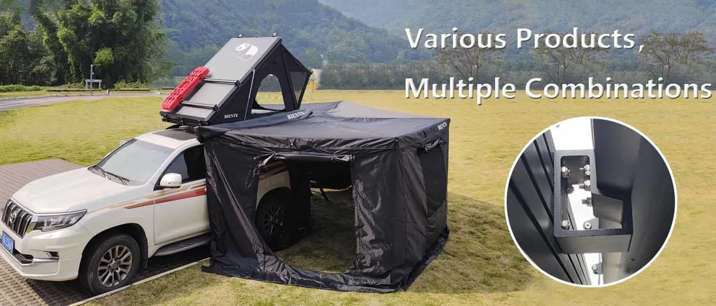 kwaliteit Tent op het dak van een auto fabriek