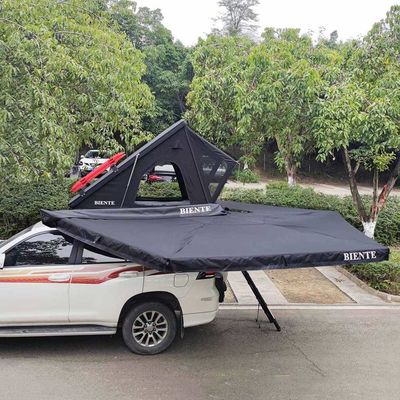 Outdoor Hard Shell Car Roof Tent 4 Person Customize For Toyota 210*132*18cm Closed Size