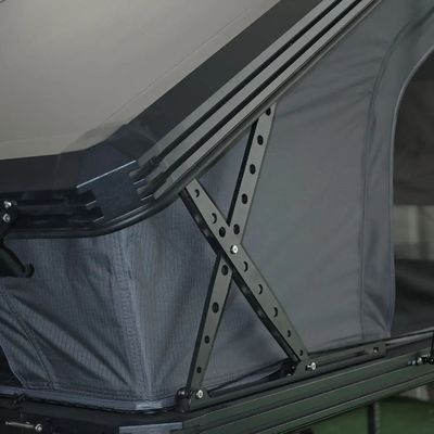Camping Aluminum Shell Car Top Tent Customization With Hydraulic Lever Assisted