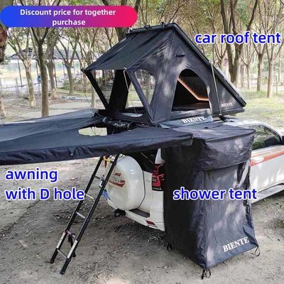XL 3-4 Person Overland Car Roof Mounted Tent Automotive Rooftop Tent