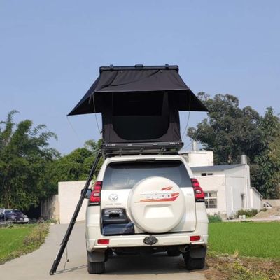 Foldable Truck Triangle Rooftop Tent 320G Polyester Cotton Hard Shell Truck Tent