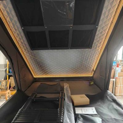 Customized 3-4 Person Triangle Rooftop Tent 4x4 Jeep Car Top Tent Lightweight