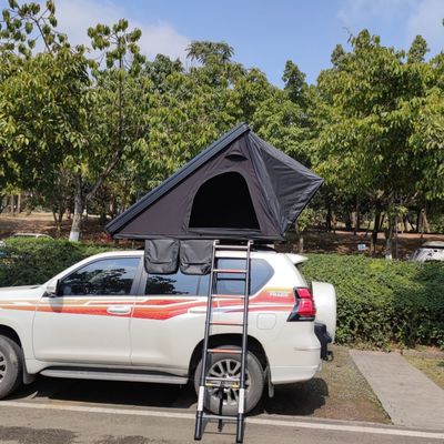 Ultra Thin 12cm Aluminium Roof Top Tent 320g Oxford Quick Open High Security