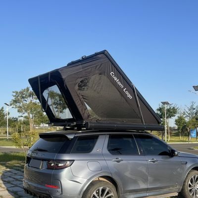 210x130cm Hard Shell Rooftop Tent Aluminum Alloy Straight Bracing For SUV Truck Camping