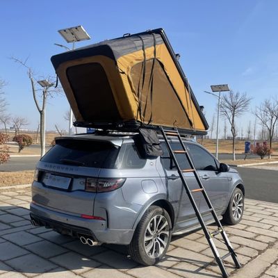 210x130cm Hard Shell Rooftop Tent Aluminum Alloy Straight Bracing For SUV Truck Camping
