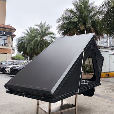Aluminum Hardshell Triangle Roof Top Tent 210x132cm Waterproof >3000mm