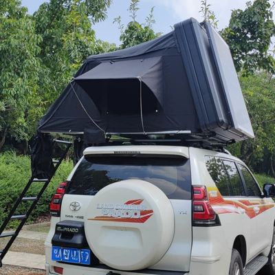 4 Season Foldable Rooftop Camping Tent Extended Type With Aluminum Shell Material