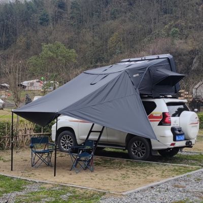 Anti UV Side Opening Rooftop Tent Hard Shell Vehicle Roof Top Tent Moisture Proof