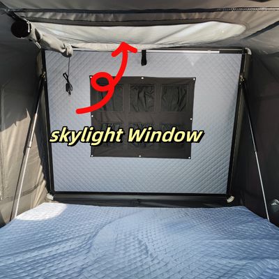 SUV 4x4 Van Side Opening Rooftop Tent One Bedroom Car Roof Tent Customizable