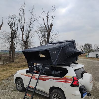 Camping Side Open Roof Top Tent 210x160x110cm Customize For 4 Person