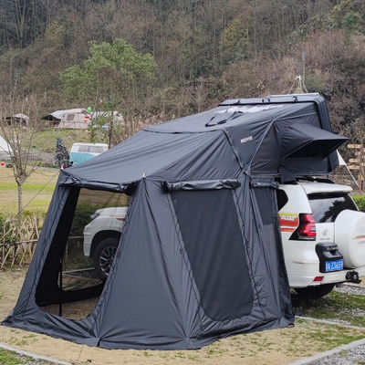 UV Protection Hardshell Car Rooftop Tent Side Open Weather Resistance
