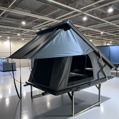 2-3 Person Side Opening Rooftop Tent Aluminum Hardshell Roof Top Tent For Adventures