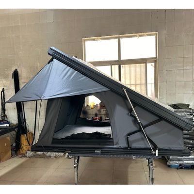 2-3 Person Side Opening Rooftop Tent Aluminum Hardshell Roof Top Tent For Adventures