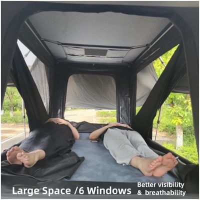 Waterproof Easy Install Aluminum Rooftop Tent For 4x4 Offroad Camping