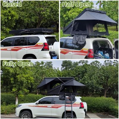 4x4 One Bedroom RTT Roof Top Tent Simple Setup Easy Operation Moisture Proof