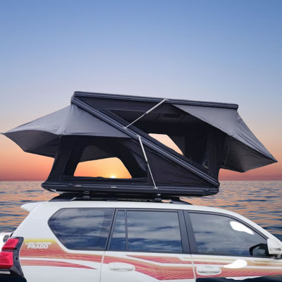 Quick Opening Polycotton Z Rooftop Tent Oxford Fabric Waterproof Rooftop Tent