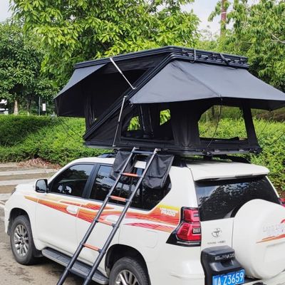 Quick Opening Polycotton Z Rooftop Tent Oxford Fabric Waterproof Rooftop Tent