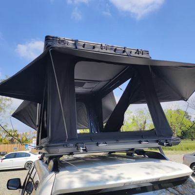 Quick Opening Polycotton Z Rooftop Tent Oxford Fabric Waterproof Rooftop Tent