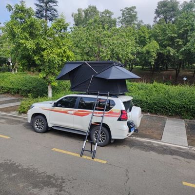 Quick Setup Z Rooftop Tent Hard Shell Rooftop Tent With Ladder For Outdoor Camping
