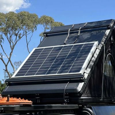 Easy Installation 3-4 Person 4x4 Hard Cover Roof Tent Weather Proof With Oxford Cloth