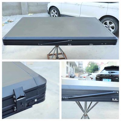 RTT 3-4 Person Triangle Hard Shell Car Tent Lightweight 4x4 For Pickup Truck