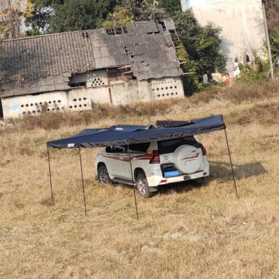 Portable Waterproof 270 Degree Car Awning Four Season Easy Installation And Removable
