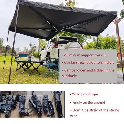 Sun Protection 270 Degree Awning 600D Oxford Customization For SUV Trucks Vans