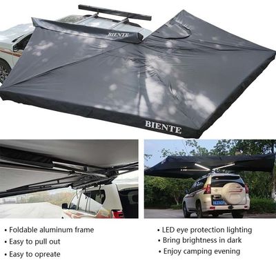 LTE 2.5m Diamater 270 Degree Awning Aluminum Alloy Structure Freestanding 270 Awning