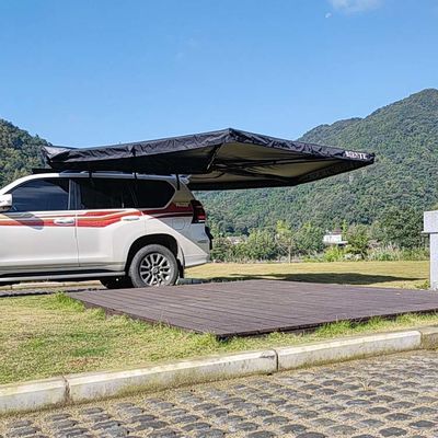 LTE 2.5m Diamater 270 Degree Awning Aluminum Alloy Structure Freestanding 270 Awning
