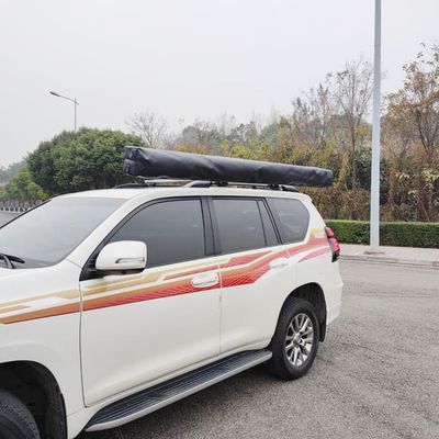 5-6 People 180 Degree Car Awning Free Standing Sunshade For Outdoor Camping