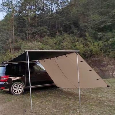 Waterproof Camouflage Car Side Awning Tent Aluminum Alloy Quick Opening