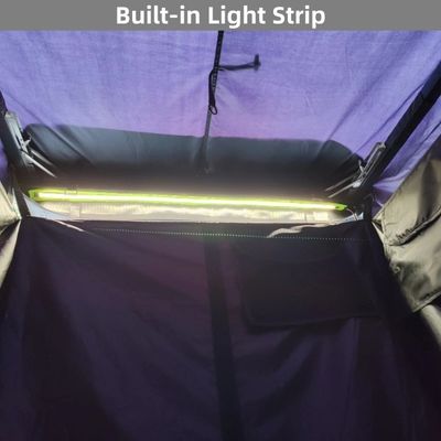 Overland Waterproof Camping Shower Tent Fast Open Convenient With Lights