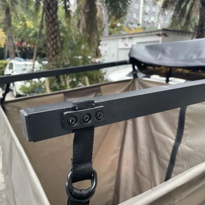 Overland Waterproof Camping Shower Tent Fast Open Convenient With Lights