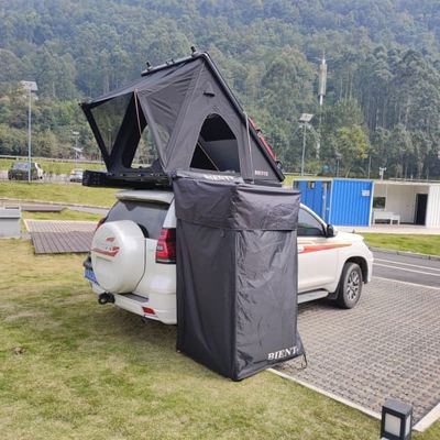 LED Light Camping Shower Tent Pop Up Outdoor Tent For Car Side Bathing Toilet