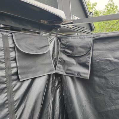 LED Light Camping Shower Tent Pop Up Outdoor Tent For Car Side Bathing Toilet