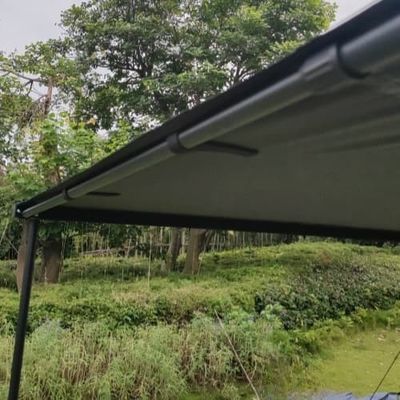 Sunshade Four Season RV Retractable Awning With Different Sizes Windproof Effect