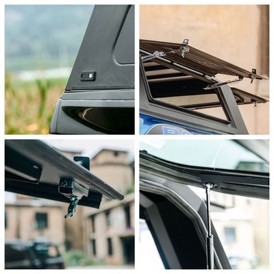 4x4 Camping Ute Aluminum Truck Bed Topper Pickup Truck Toppers For Hilux Tacoma Dodge Ram