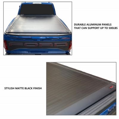 Matte Black Hard Pickup Truck Bed Covers Easy Installation For Dodge Ram