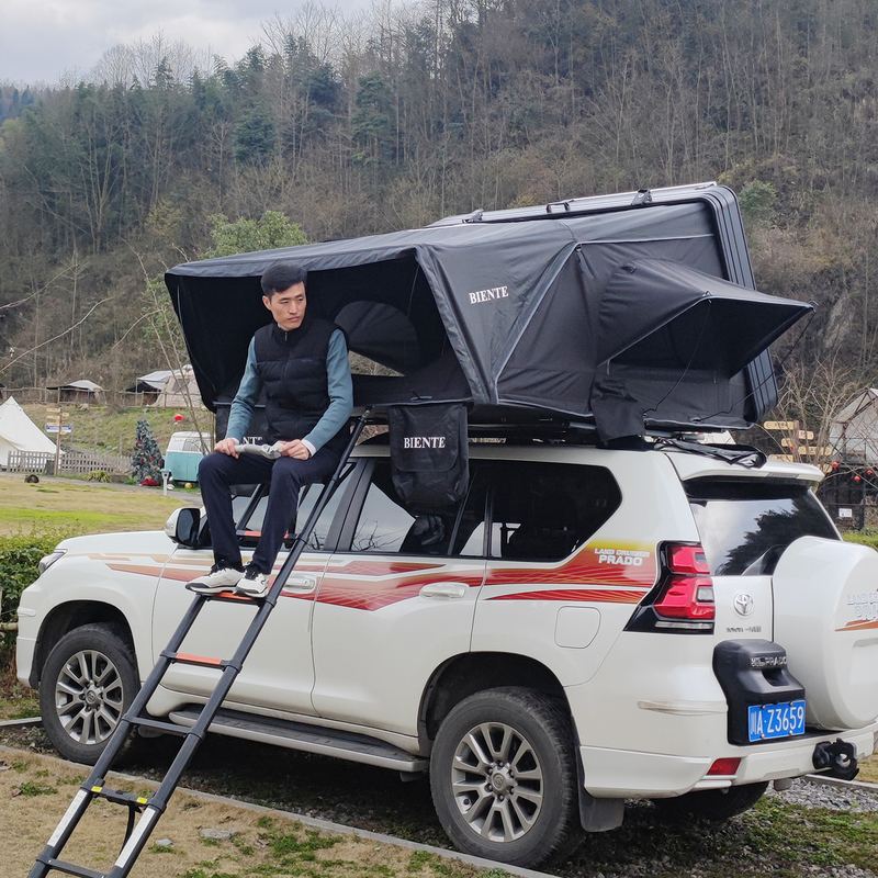 3-4 Person Side Open Roof Top Tent Comfortable Waterproof 3000mm For Jeep Gladiator