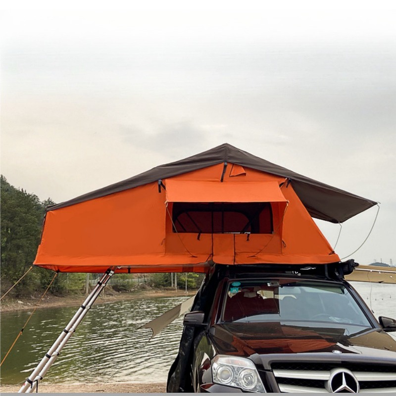3-5 Person Waterproof Rooftop Tent 420D Oxford Fabric Car Roof Tent Camping