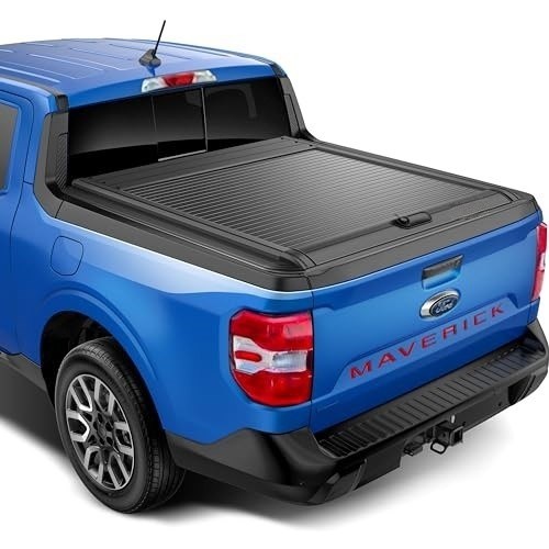 5.5-5.6 FT Retractable Hard Tonneau Cover Safety Rainproof For Ford F-150