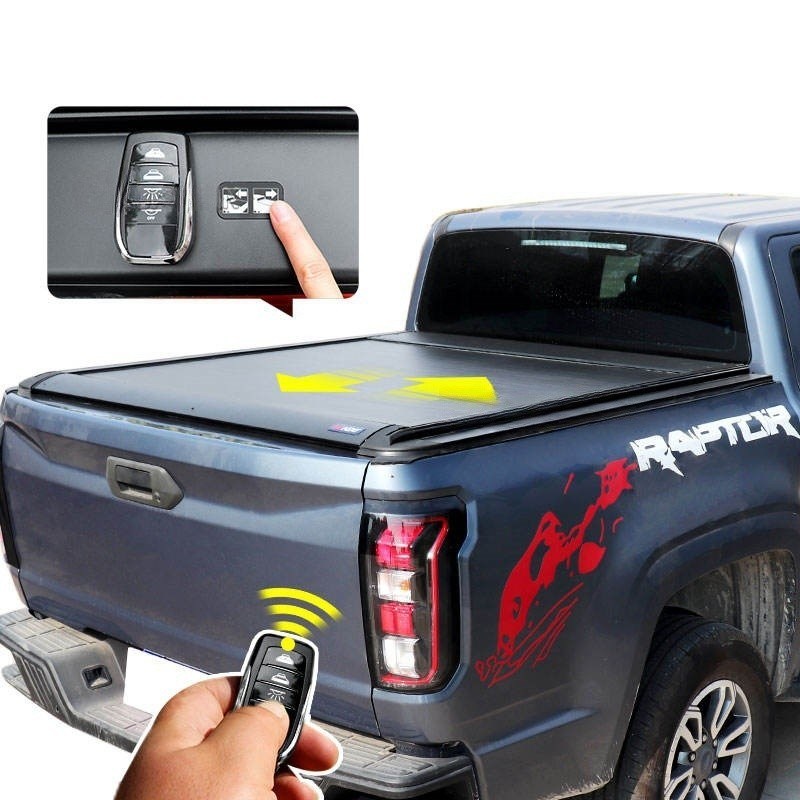 Electric Truck Tonneau Covers Roller Shutter Retractable Bed Cover For Jeep Gladiator JT